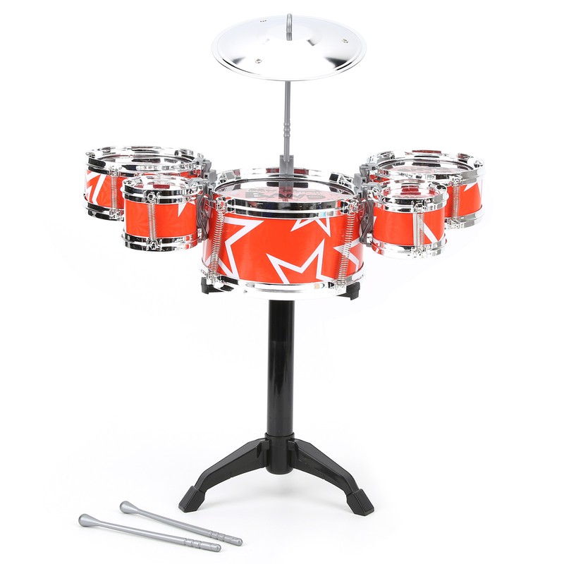 Kids Instrument Drum Set for Toddler Educational Percussion Simulation Instrument