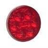 Maxxima M42346R Lightning Red 4" Round Stop Tail Turn Light