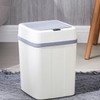 Trash Can 12L Smart Sensor Stable Dealing Cover Simple Style