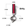 [Long River Sunset] Car Key Ring, Key Chain, Outer Layer