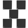 5pcs Silicone Pot Holders Mat Heat Resistant Anti Slip Square