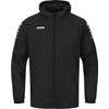 JAKO Unisex Team 2.0 Allwetterjacke, Schwarz, L EU