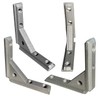 BLCCLOY 8Pcs 2020 Aluminum Extrusion Panel Corner Bracket T Slot
