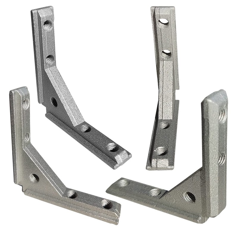 BLCCLOY 8Pcs 2020 Aluminum Extrusion Panel Corner Bracket T Slot
