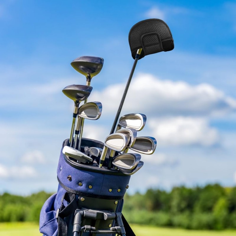 Golf Putter Cover, Club Head Protector, Mallet Putter Cover, Protective