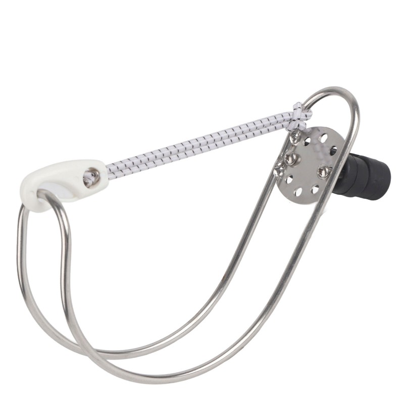 4.5in Stainless Steel Lifebuoy Ring Bracket Horseshoe Holder for Marine