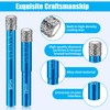 10pcs Dry Diamond Drill Bit Set Tile Glass Small Diamond