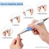 Anself 30000RPM Electric Nail Drill Pen Nail Drill Handle Handpiece