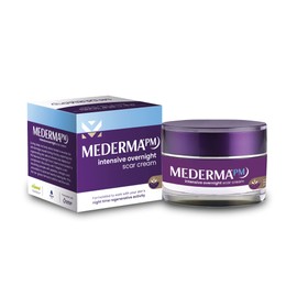 Mederma PM Crema intensiva para cicatrices durante la noche – Funciona con la actividad regenerativa nocturna de la piel – se muestra clínicamente una