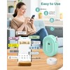 Anycash N12 Label Maker Machine, Portable Bluetooth Mini Label Printer,