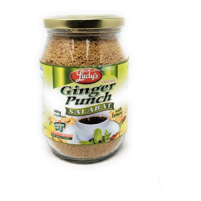 Ludy's Instant Ginger Punch Salabat with Lemon 12.69oz (360g), 1