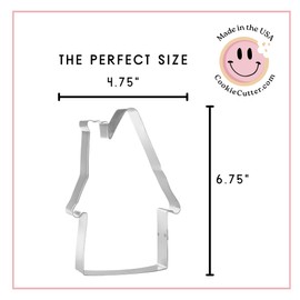 Haunted House Cookie Cutter - Large 6.75 Inch Design! – Made in the USA – Foose Cookie Cutters Tin Plated Steel – Cookie Mold
