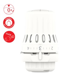 Danfoss 015G3098 React RA Thermostatic Sensor with Fluid Filled Thermostatic Bellows and Built-In Sensor