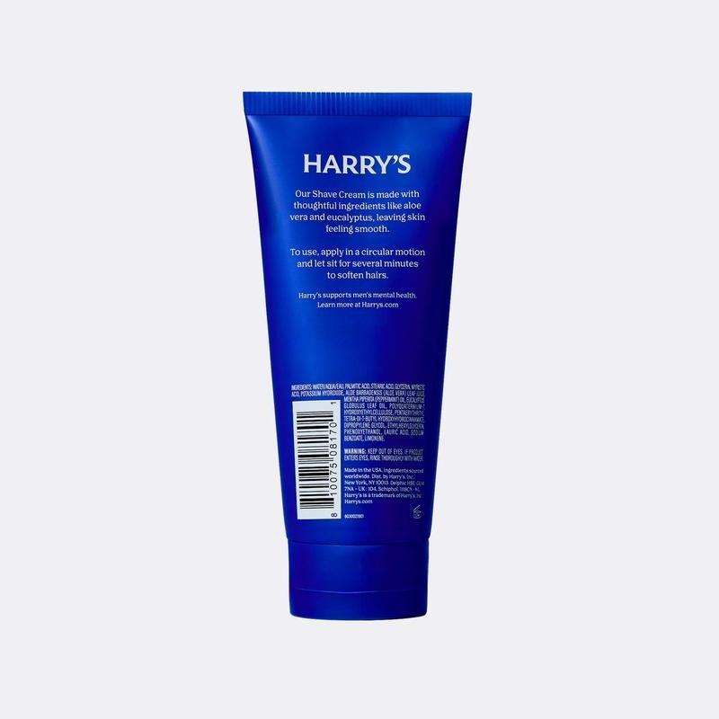 Harry's Shave Cream - 100g, Ideal for Daily Shaving, Lightweight