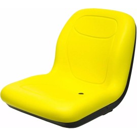 Milsco John Deere 18.80" High Back Seat Fits GT225 GT235 X300 LX172 OEM# AM131157
