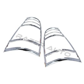 Razer Auto Chrome LED Tail Light Bezel w/Turn Signal and Brake light for 03-09 Toyota 4Runner