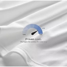 Coop Cloud Cooling Throw Blanket Size 50”x60” White Sleep Goods Silky Smooth