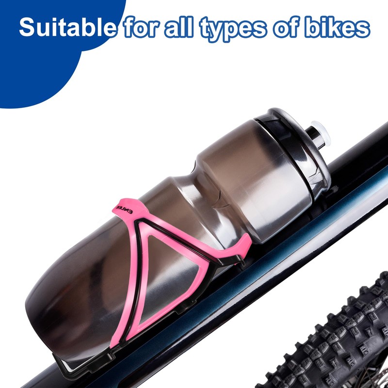 sourcing map Bicycle Water Bottle Holder Lightweight Bike Bottle Cages