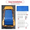 Linskip Full-Length Sunshade Compatible with Ford Bronco & Bronco Raptor