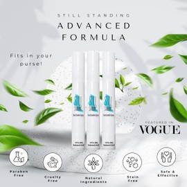 Still Standing Advance Formula Leakproof 15ml Travel Spray Set, Cooling Menthol Foot Spray for High Heel & Shoe Relief, 3 Pack