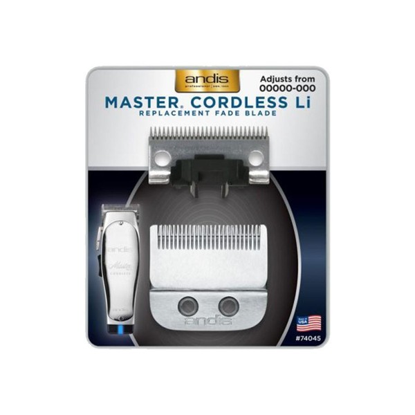 Andis 74045 Master Cordless Li FADE BLADE Replacement Blade MLC Barber Stylist