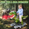 Wdebay Dinosaur Ride On Toy Cars for Kids, Toddler Electric