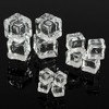 12Pcs/2CM Acrylic Clear Ice Rock Cubes for Vase Fillers and