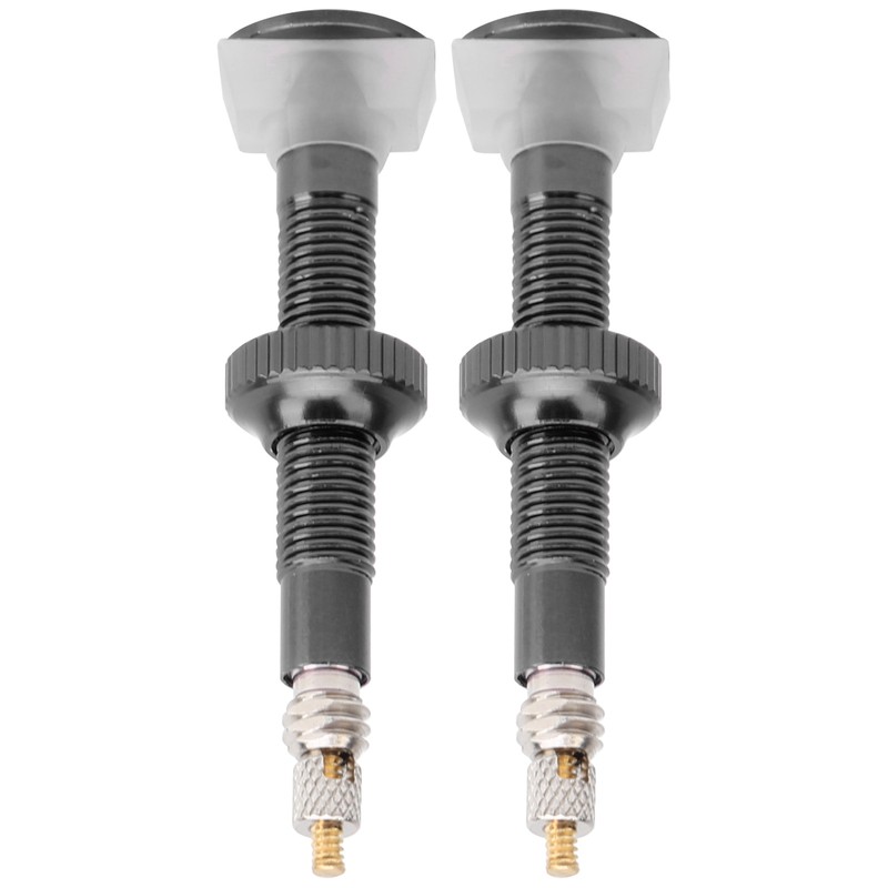 1 Pair 52mm Bike Extended Air Valve Tubeless Presta Valve