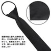 Segarty Men's Necktie, One-Touch Necktie, Black 50*7cm