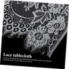 Gatuida Lace Tablecloth Rectangle Lace Fabric Overlay for Wedding Rustic