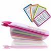Tenta Kitchen 4 Piece Cheese Grater Set with Container -