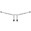 Unbranded 8"Rise 1 1/4" T-Bar Handlebars Bar Fits For Harley