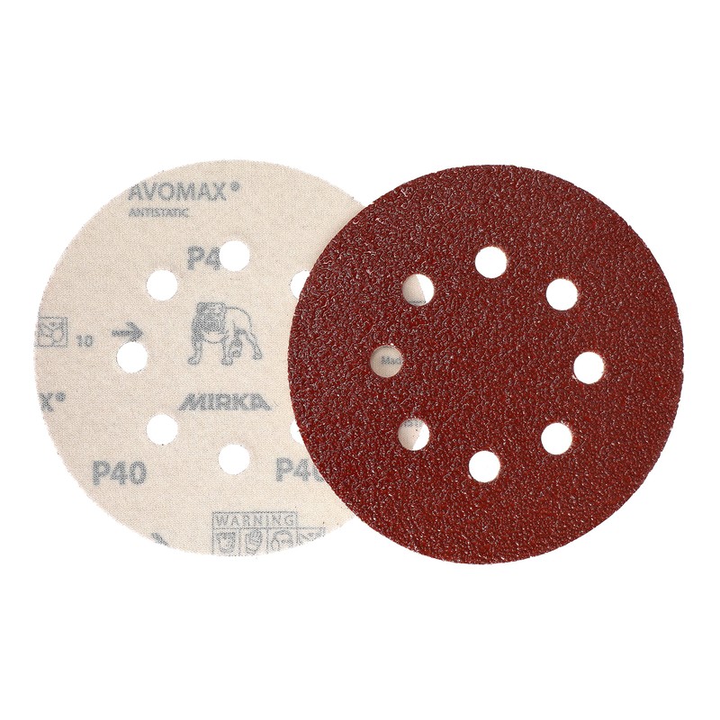 Mirka Red Abrasive paper Sanding discs Ø 125 mm /