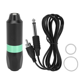Alloy Rotary Tattoo Pen Professional Salon Ergonomic RCA Tattoo Motor Machine for Tattoo Artist Novice Black