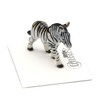 Little Critterz Zebra Zania - White and Black Home Decor
