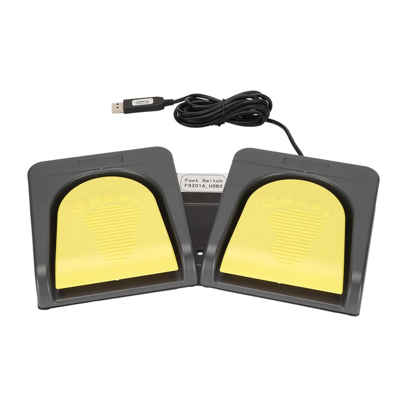 USB Double Foot Switch USB Two Pedal Mechanical Keyboard MIDI