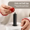 Paper Towel Holder, Cute Wooden Red Ball Kitchen Roll Stand