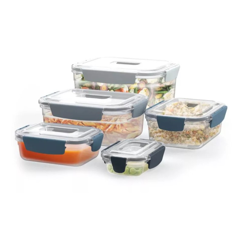 Joseph Joseph Set 5 Recipientes Para Alimentos Con Tapa Hermetica