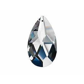 WHOLESALE - LOT OF 24 ASFOUR Lead Chandelier Crystal Teardrop(38mm) Prism