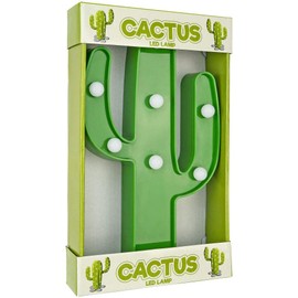 Cactus LED Light - Southern Homewares - Fun Summer House Party Nature Decoration Night Light Kids Bedroom Light