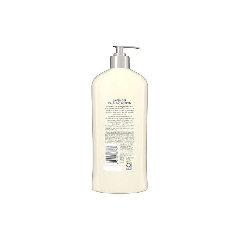 Suave Body Lotion 18 Ounce Lavender Vanilla Pack of 2