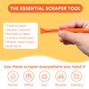 9 Pieces Plastic Scraper Tool Scratch Free Crevice Cleaning Tool