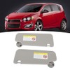 Sun Visor for Sonic Aveo 2012-2016, 1 Pair Left &