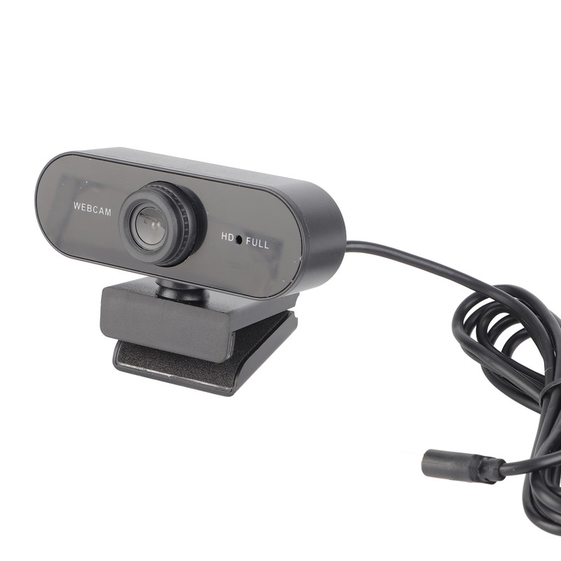 Webcam USB Camera Builtin Microphone Computer Accessory for Live Broadcast