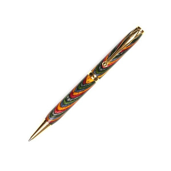 Lanier Pens Comfort Twist Pen - Titanium Nitride - Oasis