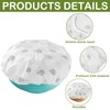 Wbgraceful 4Pcs Bowl Covers, Bread Proofing Cover with 3-4 Inch