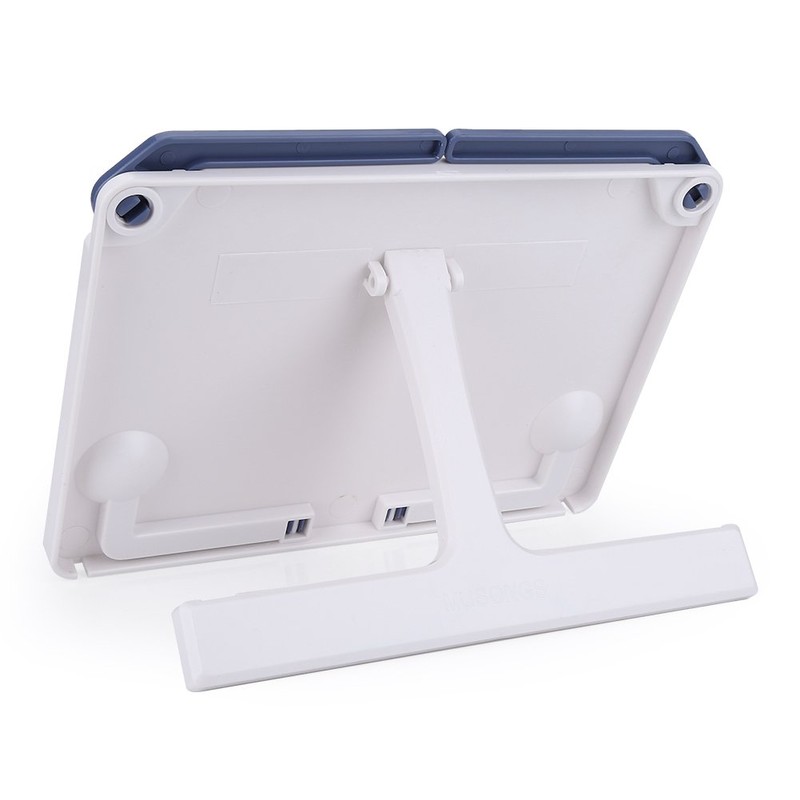 Focket ABS Foldable Adjustable Music Sheet Stand, Desk Holder Tray,
