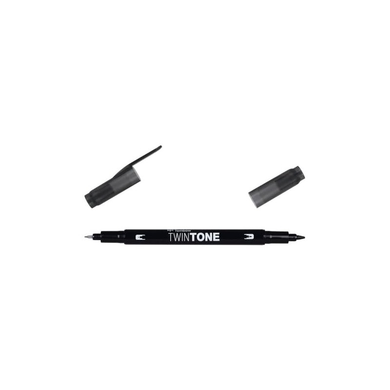 Tombow TwinTone 0.8 and 0.3mm Double Tip Marker Pens -