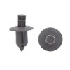 uxcell 20pcs 6.5mm Hole Plastic Push Type Rivet Fastener Door