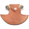 Wild Turkey Handmade 5.5" Alaskan Ulu Crescent Stag and Bone